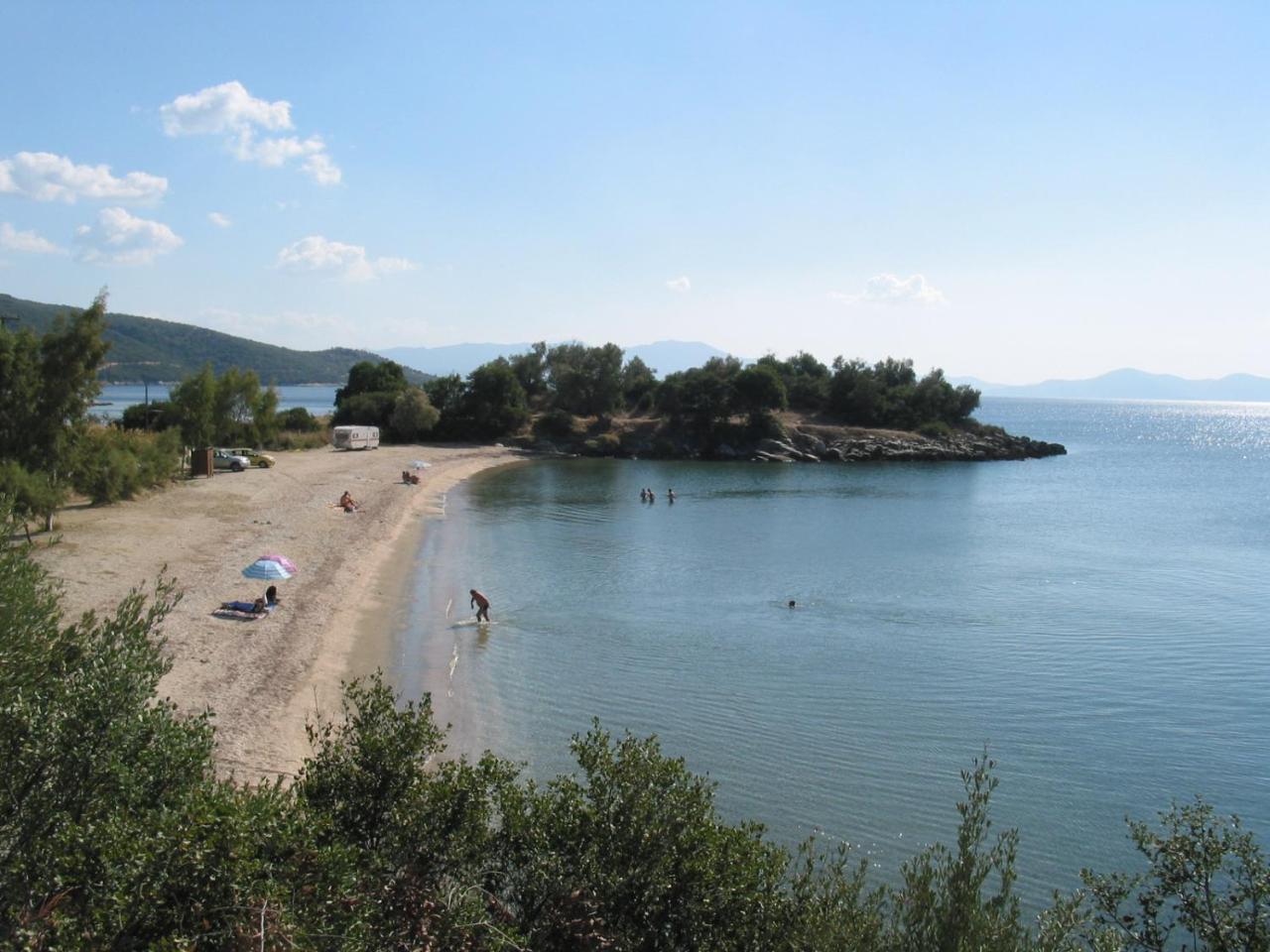 Razi Beach Lefokastro Eksteriør bilde