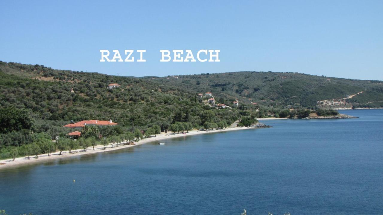 Razi Beach Lefokastro Eksteriør bilde